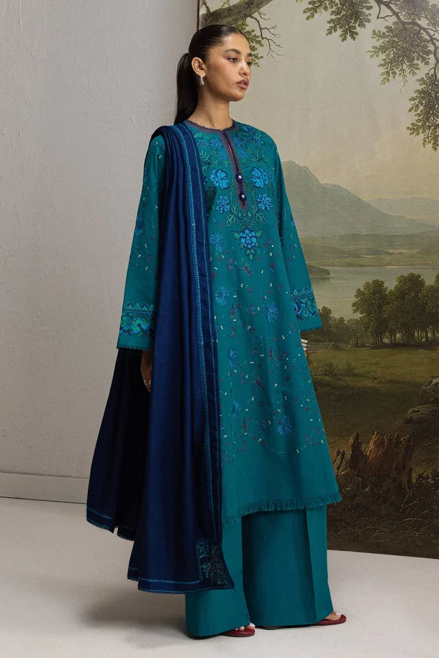 TABASSUM-7A | COCO WINTER UNSTITCHED ’26 | COCO BY ZARA SHAHJAHAN