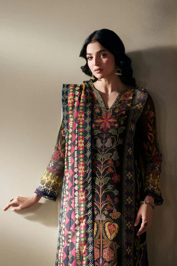 JET BLACK | E4004/103/902 | Rozana Collection SS '26- Drop 7 | Ethnc
