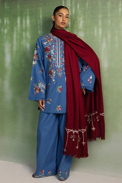 ASMANI-9A | COCO WINTER UNSTITCHED ’26 | COCO BY ZARA SHAHJAHAN