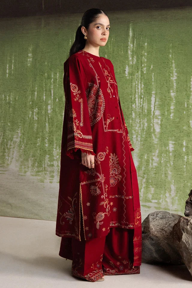 DIBA-10A | COCO WINTER UNSTITCHED ’26 | COCO BY ZARA SHAHJAHAN