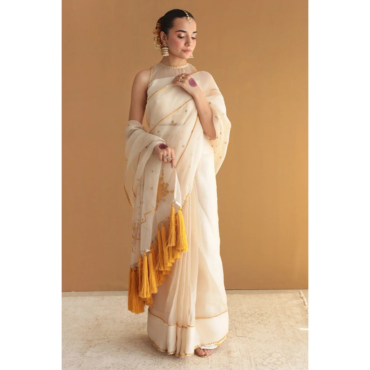 Ivory Saree | Eid‘26 | DYOT