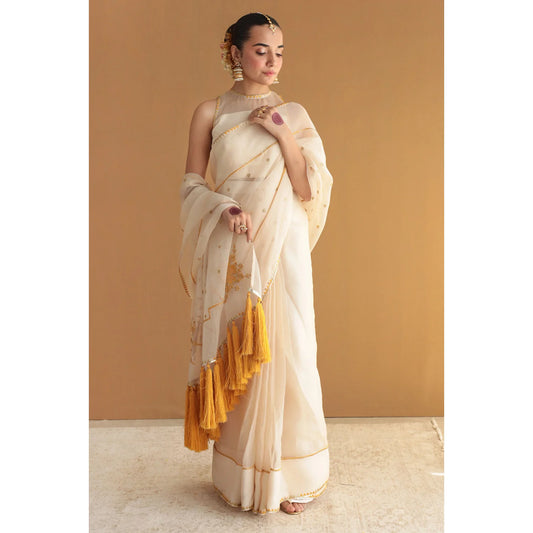 Ivory Saree | Eid‘26 | DYOT