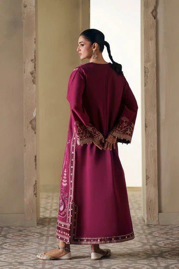 RASPBERRY ROSE | E4408/103/524 | Rozana Collection SS '26- Drop 7 | Ethnc