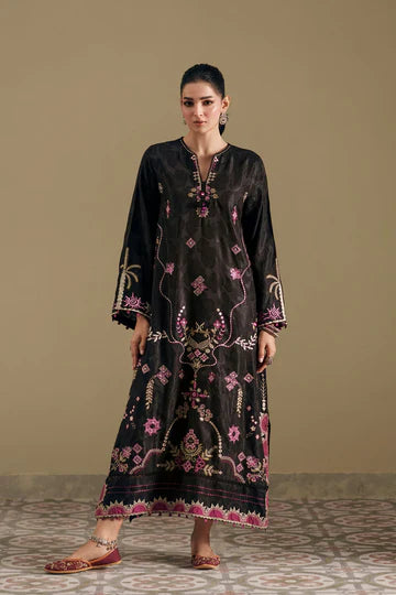 JET BLACK | E4395/103/902 | Rozana Collection SS '26- Drop 7 | Ethnc