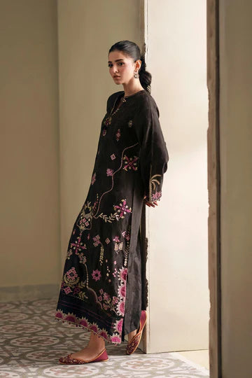 JET BLACK | E4395/103/902 | Rozana Collection SS '26- Drop 7 | Ethnc