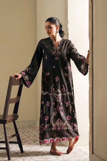 JET BLACK | E4395/103/902 | Rozana Collection SS '26- Drop 7 | Ethnc