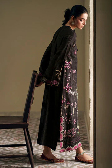 JET BLACK | E4395/103/902 | Rozana Collection SS '26- Drop 7 | Ethnc
