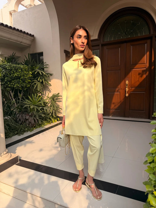 LIGHT YELLOW GRACIE SET | Sak Atelier