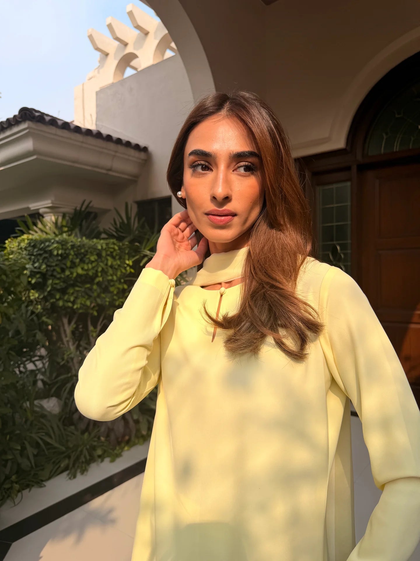 LIGHT YELLOW GRACIE SET | Sak Atelier