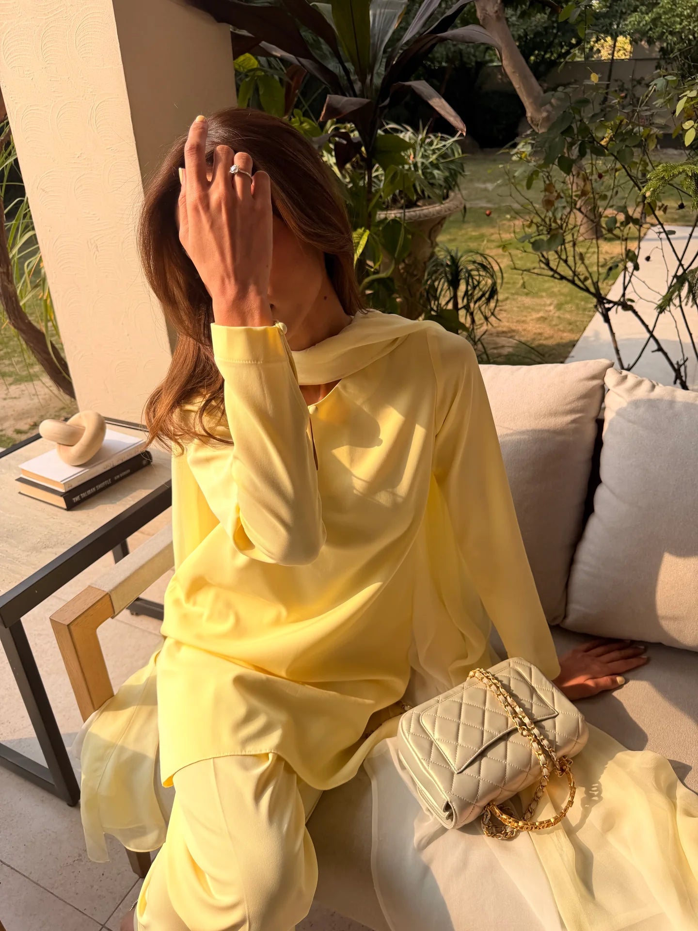 LIGHT YELLOW GRACIE SET | Sak Atelier