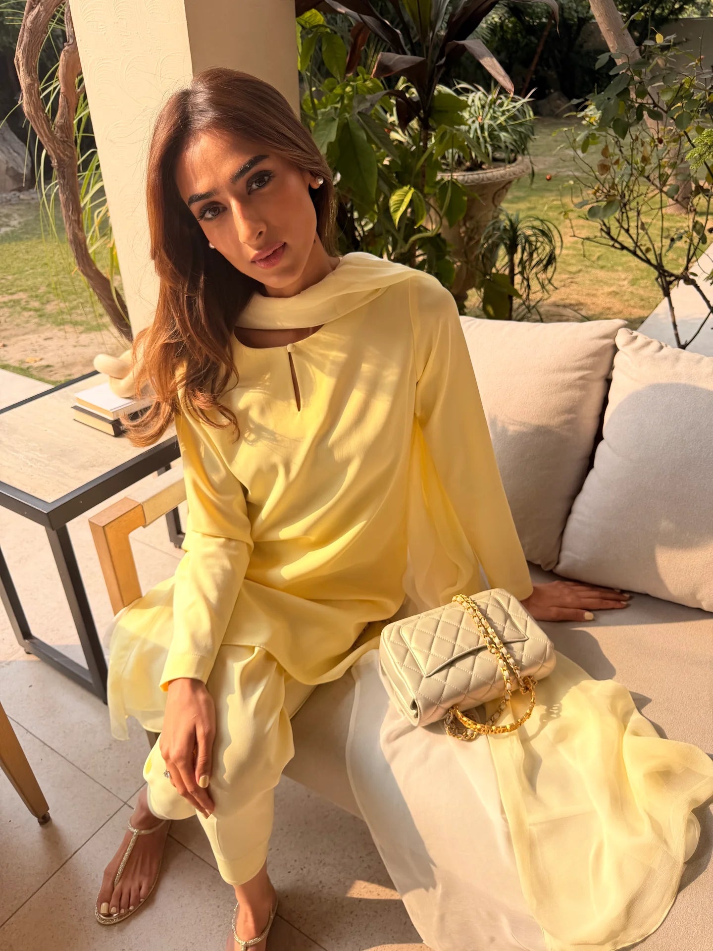 LIGHT YELLOW GRACIE SET | Sak Atelier