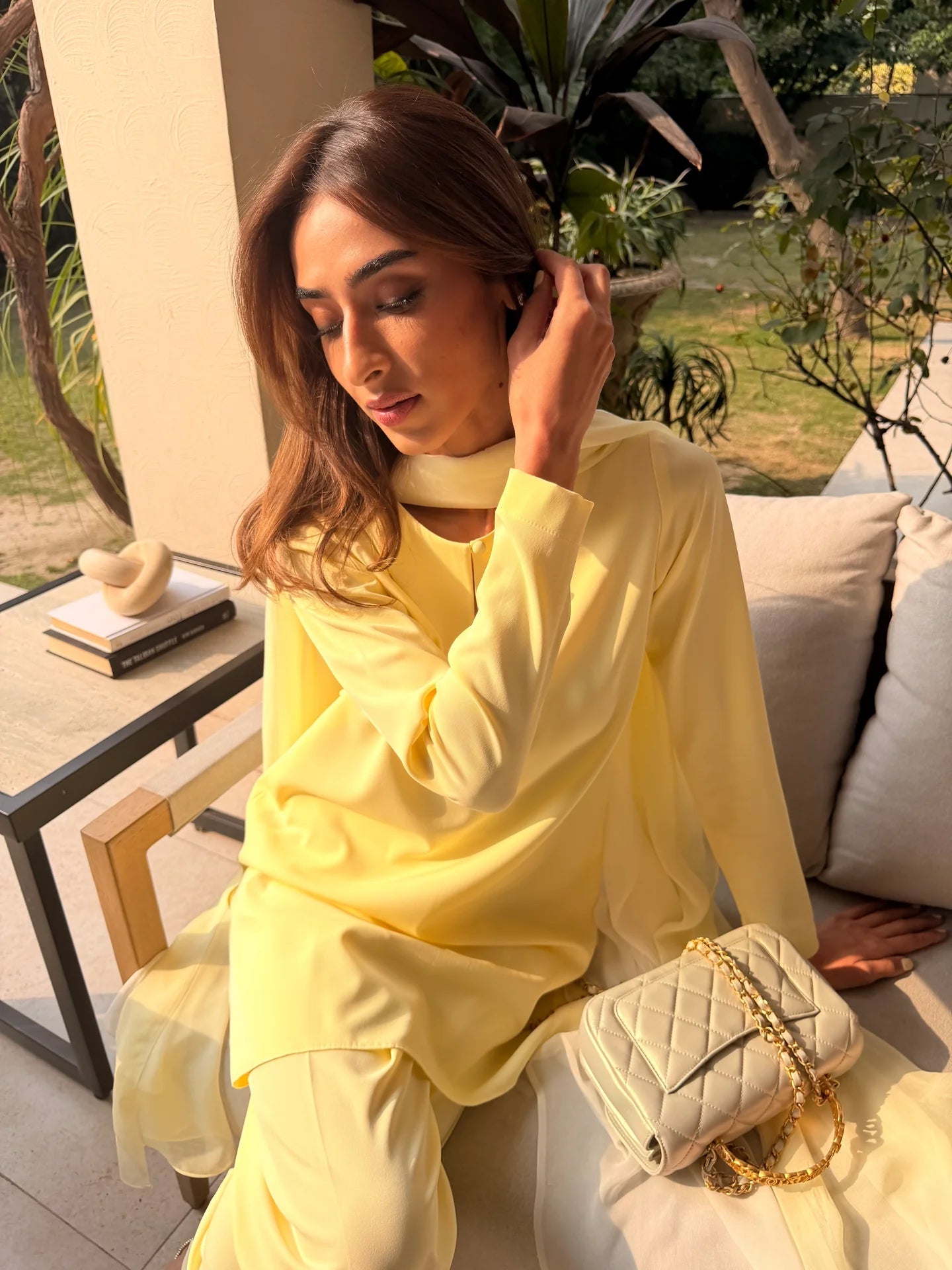 LIGHT YELLOW GRACIE SET | Sak Atelier