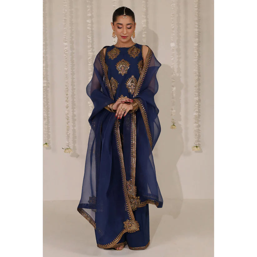 COBALT BLUE OUTFIT | DYOT | CHOTI EID' 25