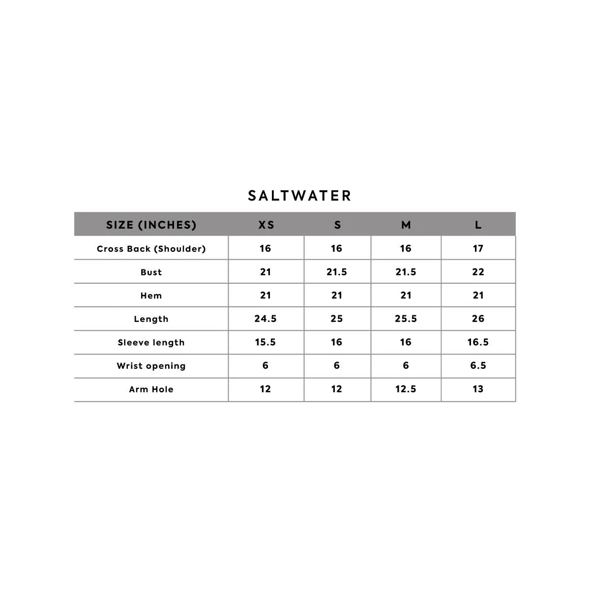 SALTWATER
