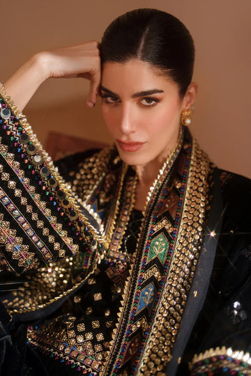 Jazmin Velvet Vogue '25 - Embroidered Velvet Formal VVF D-5