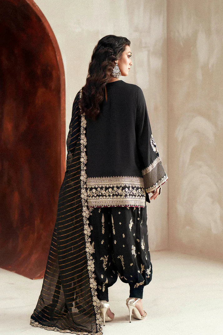 JET BLACK | E1107/104/902 | women Boutique- Eid Collection | Ethnc