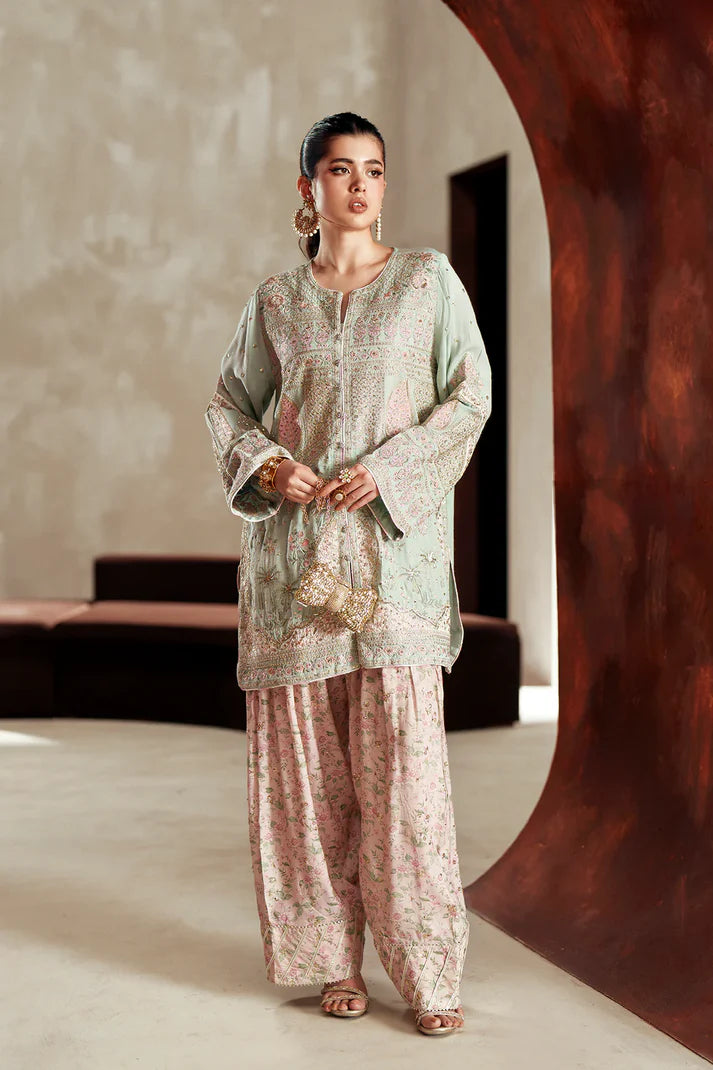 ICE GREEN | E1106/104/719 | women Boutique- Eid Collection | Ethnc