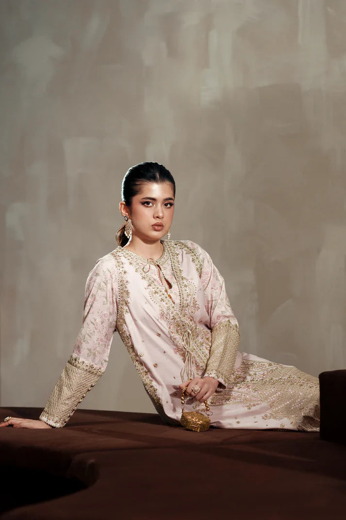 PALE CORAL | E1116/104/328 | women Boutique- Eid Collection | Ethnc
