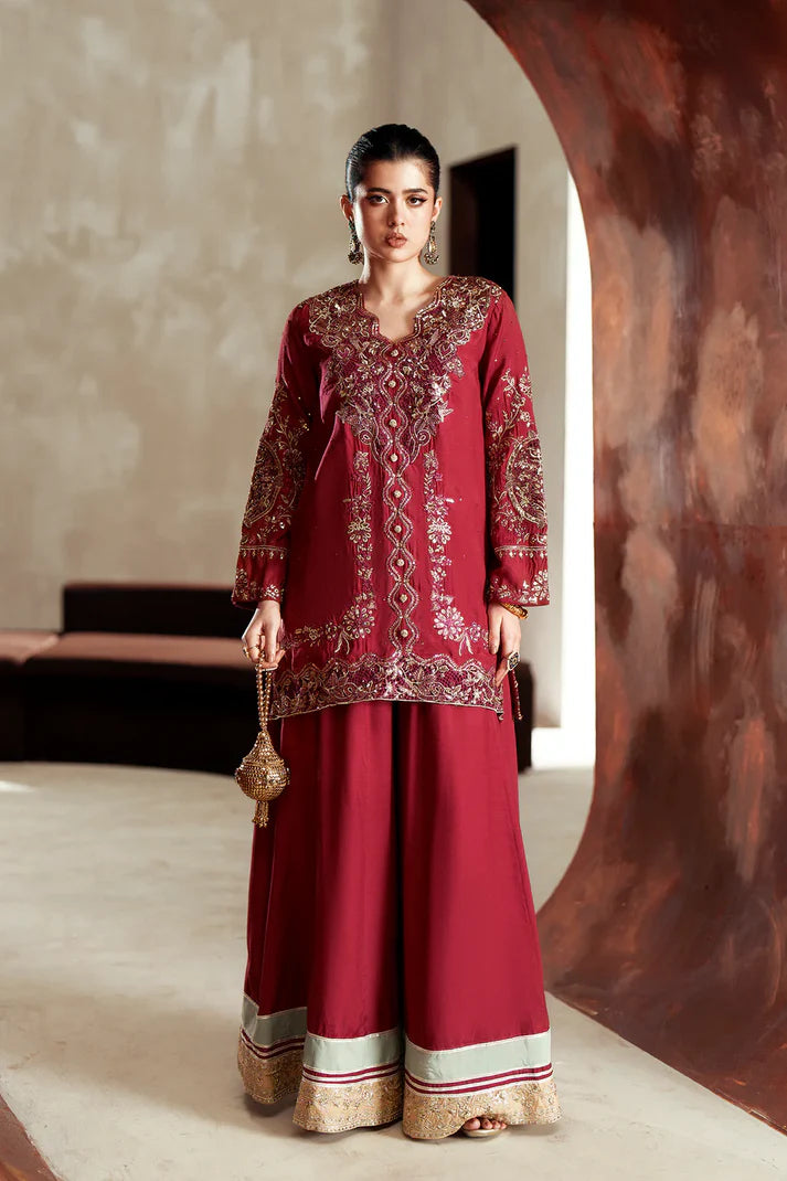 BROWN | E1108/104/310 | women Boutique- Eid Collection | Ethnc
