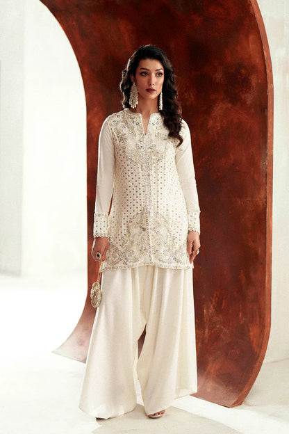 OFF WHITE | E1102/104/002 | women Boutique- Eid Collection | Ethnc