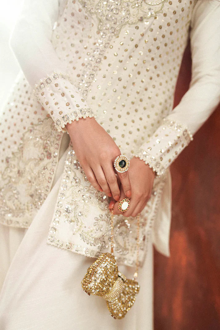 OFF WHITE | E1102/104/002 | women Boutique- Eid Collection | Ethnc