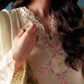 PALE YELLOW | E4385/103/227 | Women Rozana - Eid Collection | Ethnc