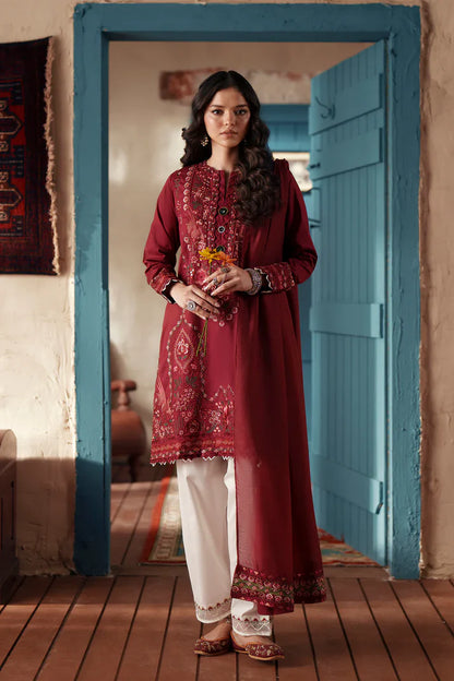 TRUE RED | E4451/103/308 | Women Rozana - Eid Collection | Ethnc