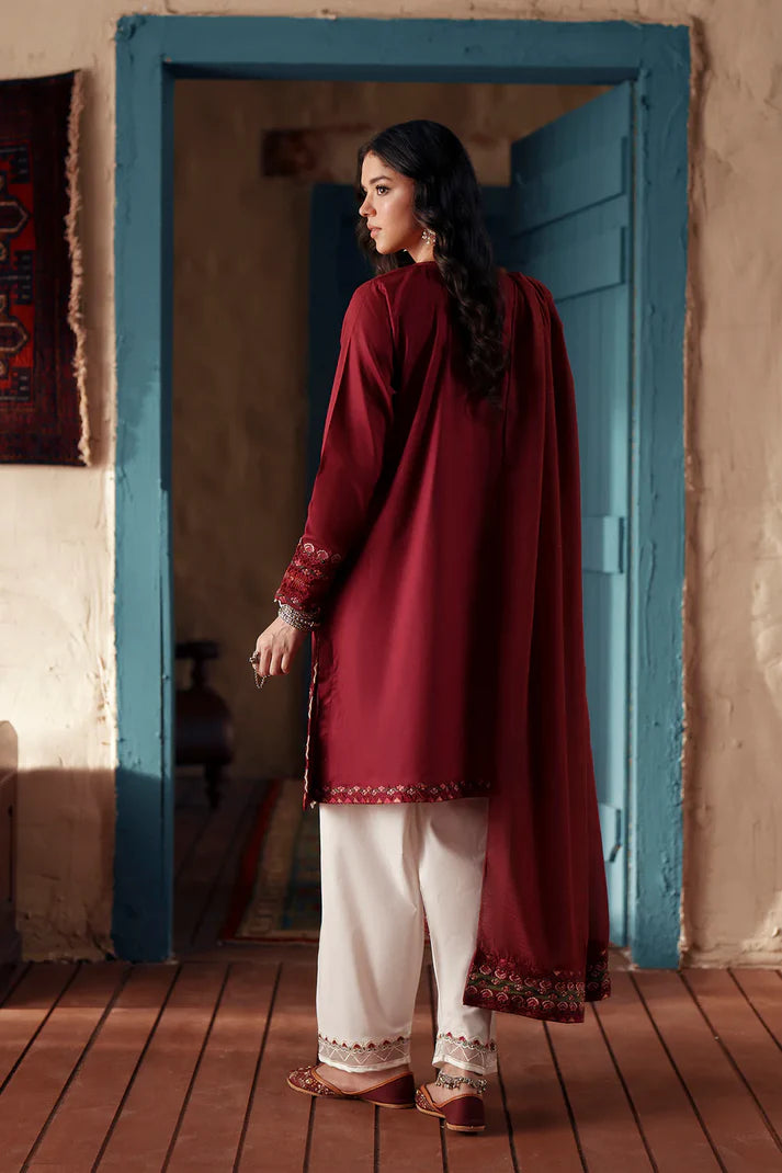 TRUE RED | E4451/103/308 | Women Rozana - Eid Collection | Ethnc