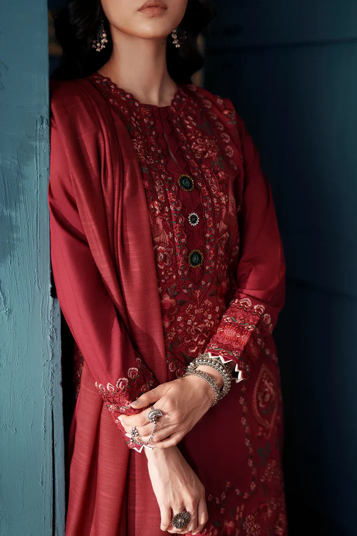 TRUE RED | E4451/103/308 | Women Rozana - Eid Collection | Ethnc