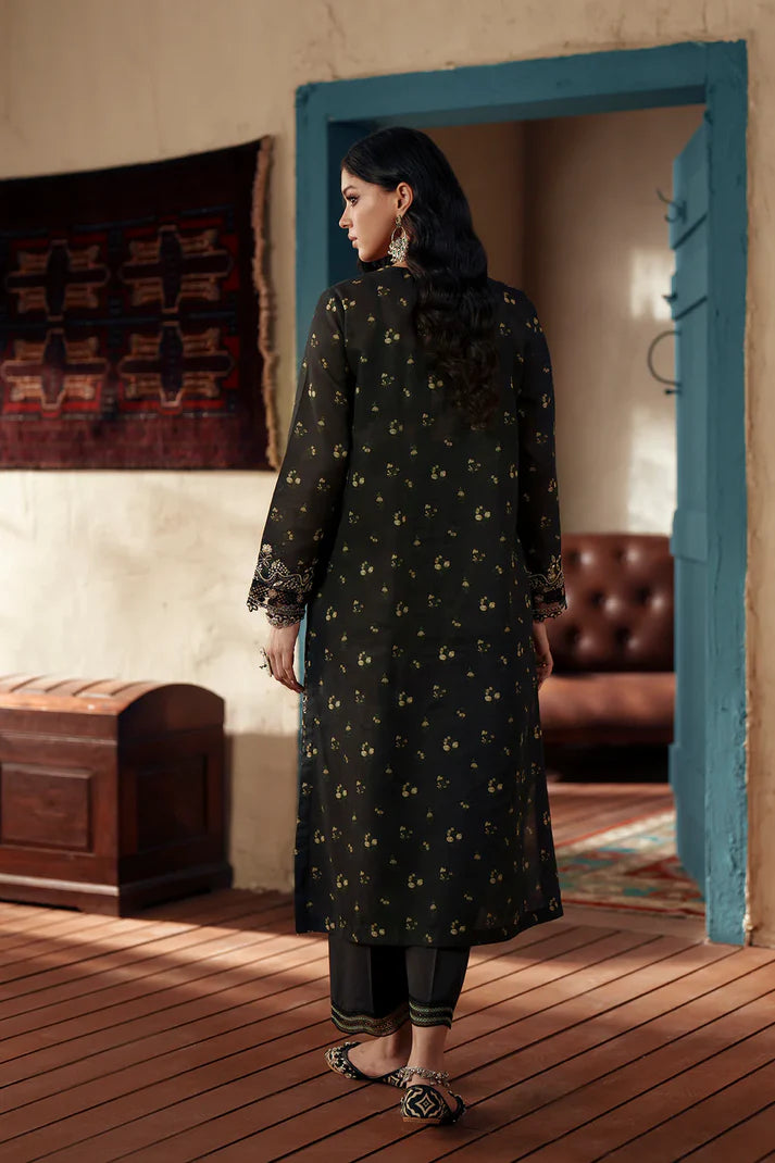 JET BLACK | E4180/103/902 | Women Rozana - Eid Collection | Ethnc