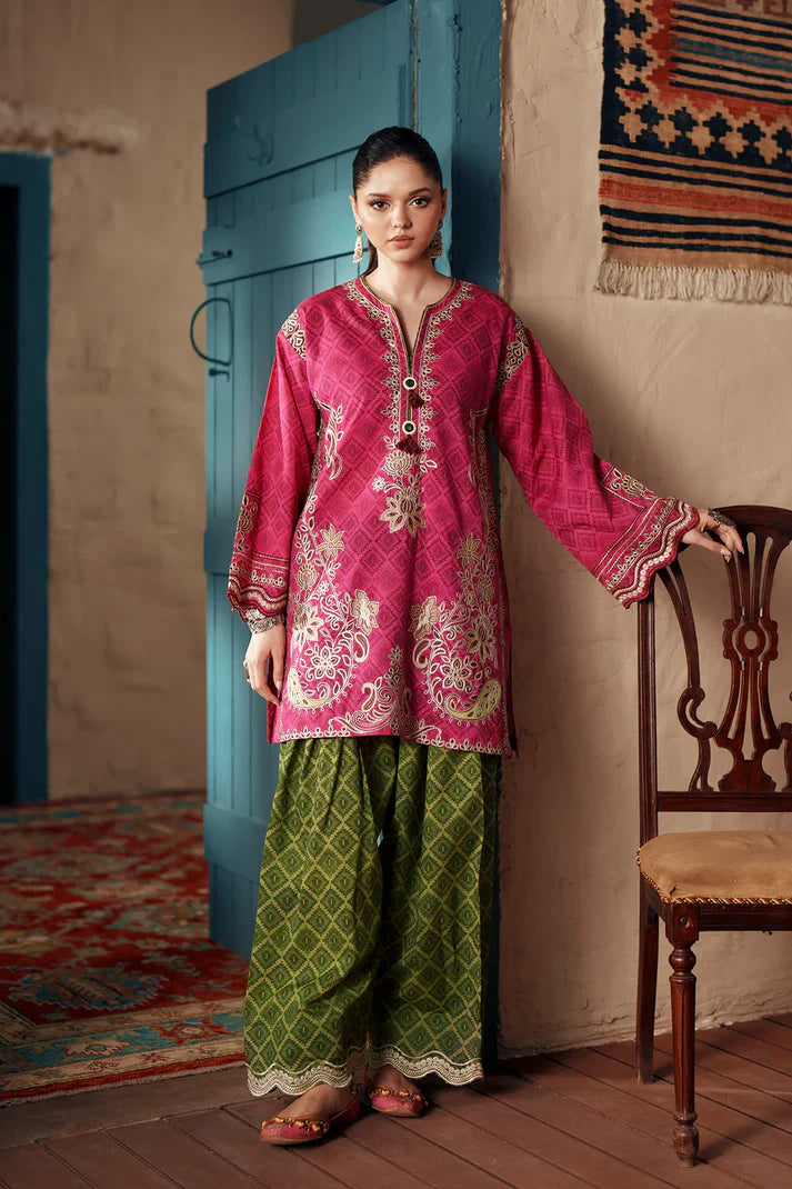 HOT PINK | E4507/103/405 | women Boutique- Eid Collection | Ethnc