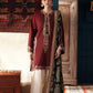 GRAPE WINE | E4448/103/304 | Women Rozana - Eid Collection | Ethnc