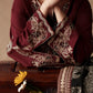 GRAPE WINE | E4448/103/304 | Women Rozana - Eid Collection | Ethnc