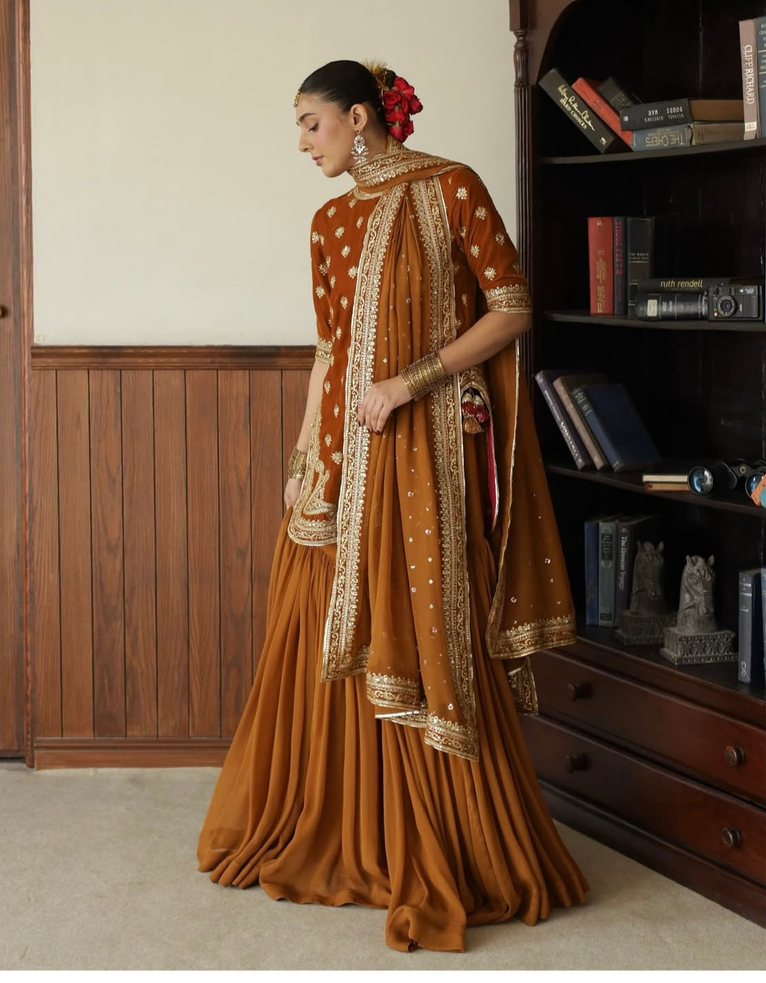 BURNT SIENNA OUTFIT | BASHAASH’25 | DYOT