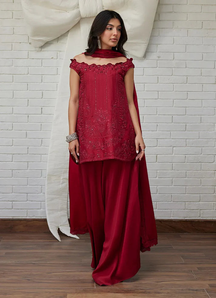 Vrai Shirt And Dupatta | Tara Luxe Eid '26 | FARAH TALIB AZIZ