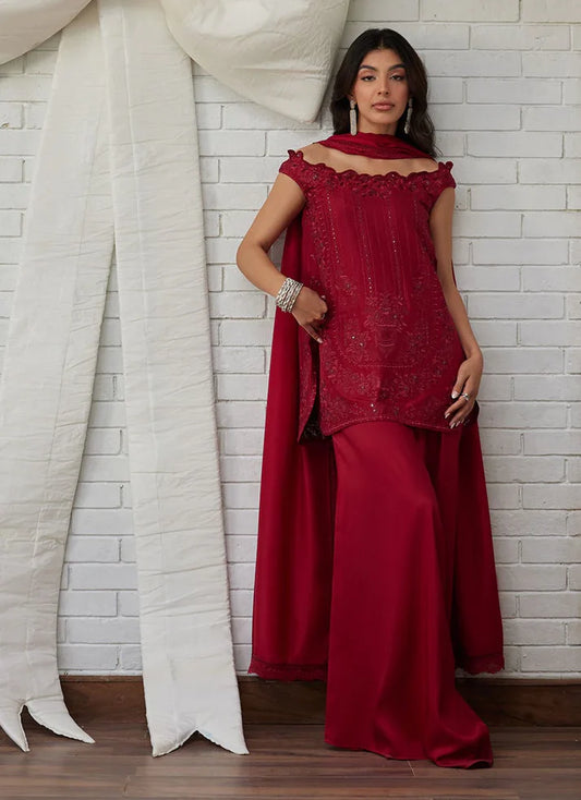 Vrai Shirt And Dupatta | Tara Luxe Eid '26 | FARAH TALIB AZIZ