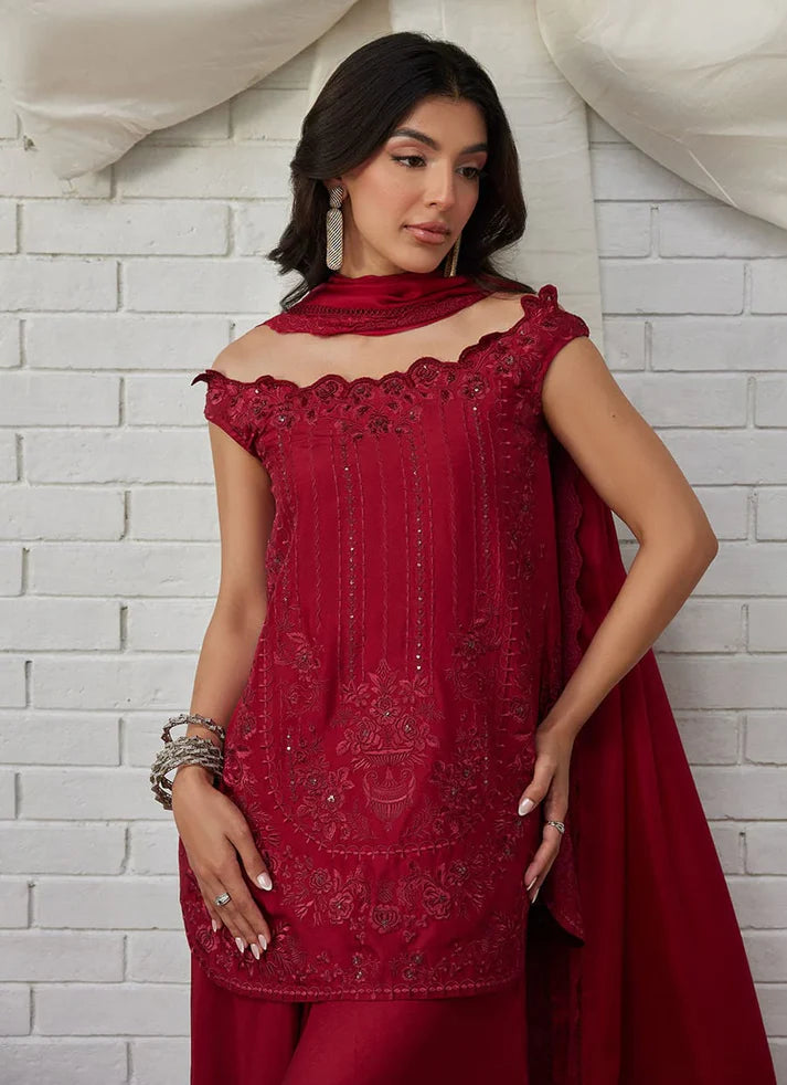 Vrai Shirt And Dupatta | Tara Luxe Eid '26 | FARAH TALIB AZIZ