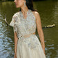 Jina Lehenga Choli With Drape Dupatta | MALA DESTINATION WEDDING | FARAH TALIB AZIZ