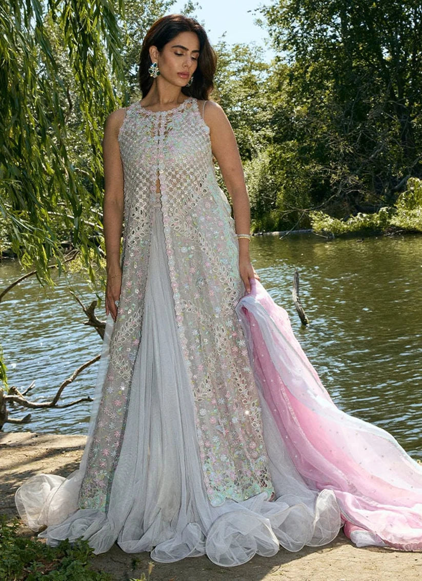 Jemma Open-Front Shirt And Skirt | MALA DESTINATION WEDDING | FARAH TALIB AZIZ