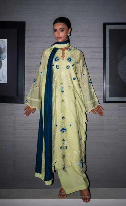 LIME LONG | Ehza Collection | Zohra Alam