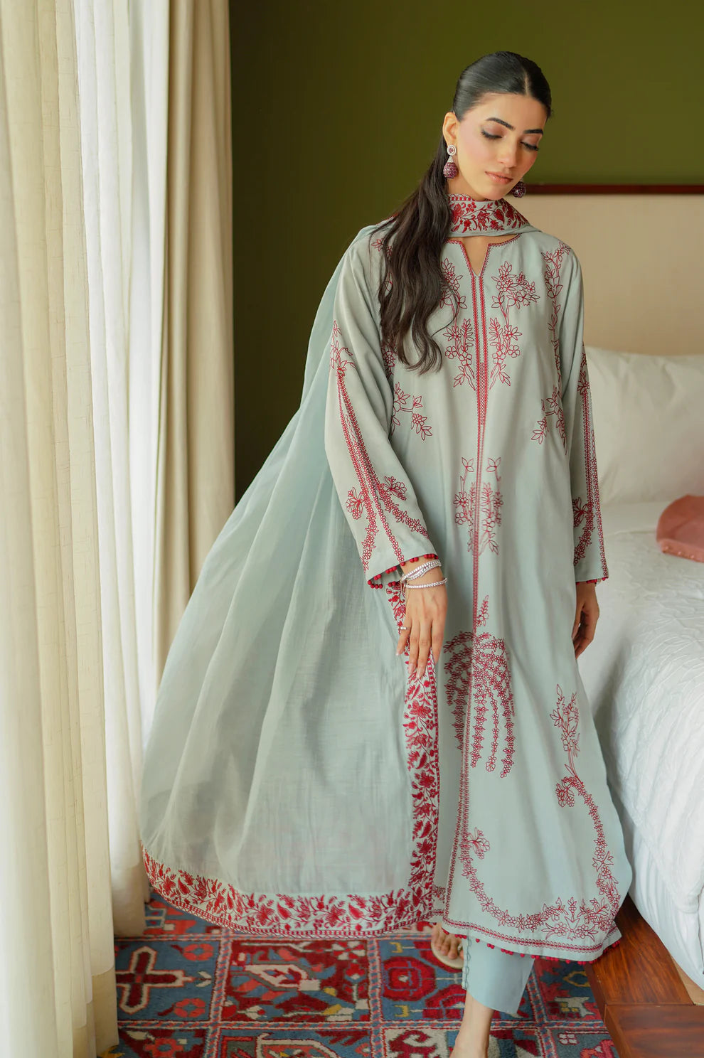 Dilruba Dupatta | Luxury Eid Edit | La Pret