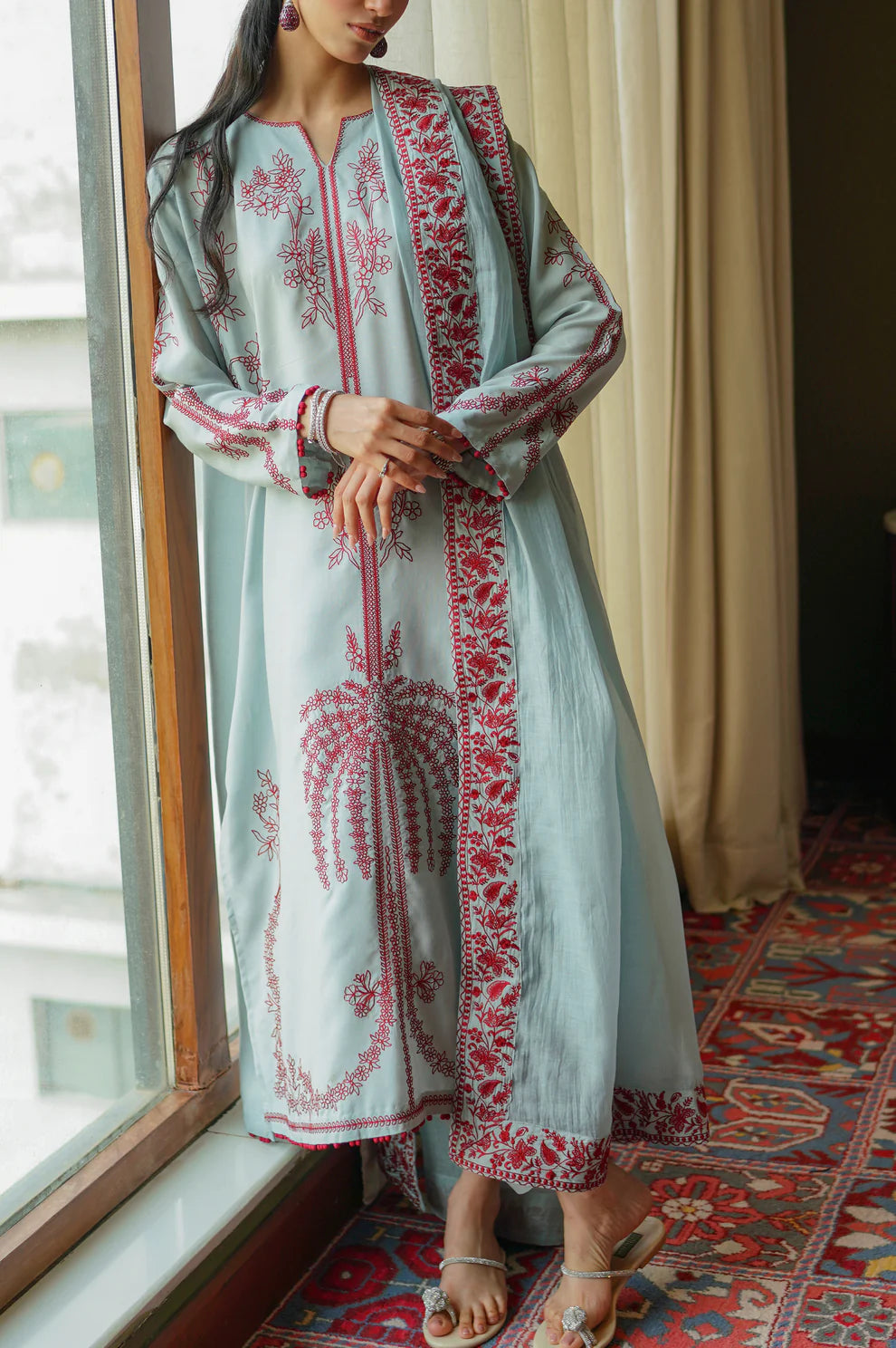 Dilruba Dupatta | Luxury Eid Edit | La Pret