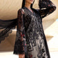 3 Piece Unstitched Embroidered Net Suit In Stock BARCODE:D-2607-B