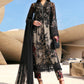 3 Piece Unstitched Embroidered Net Suit In Stock BARCODE:D-2607-B