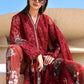 3 Piece Unstitched Embroidered Net Suit In Stock BARCODE:D-2607-A