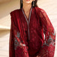 3 Piece Unstitched Embroidered Net Suit In Stock BARCODE:D-2607-A