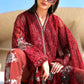 3 Piece Unstitched Embroidered Net Suit In Stock BARCODE:D-2607-A