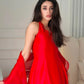 Red dahlia | SADAF KANWAL