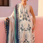 3 Piece Unstitched Embroidered Jacquard Lawn Suit In Stock BARCODE:D-2609-B