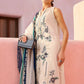 3 Piece Unstitched Embroidered Jacquard Lawn Suit In Stock BARCODE:D-2609-B